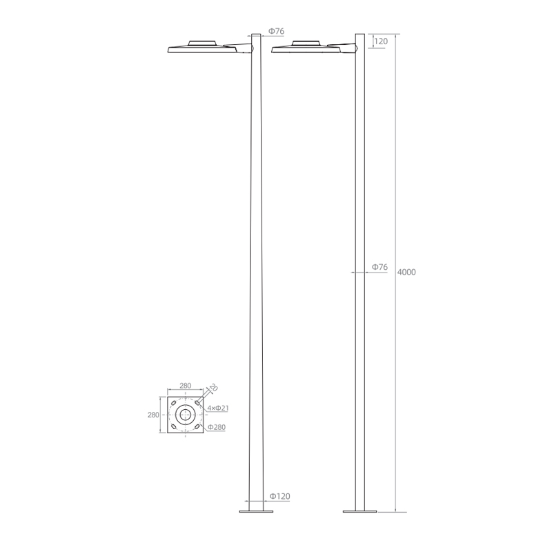 L07D-C Magic Mirror Garden Light L07D-C Magic Mirror Garden Light