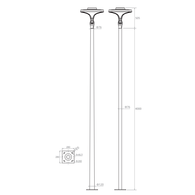 L07D-B Magic Mirror Garden Light L07D-B Magic Mirror Garden Light