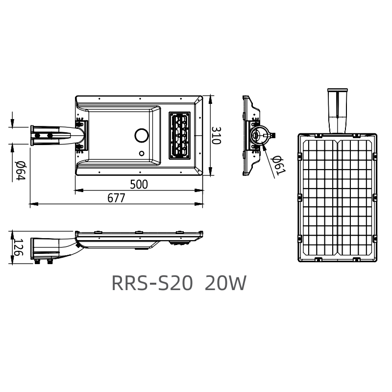 Solar Street Light RRS-S Solar Street Light RRS-S